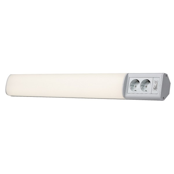 Aplica led Bath 2 - Rabalux, 15W, alb, cu priza si intrerupator - 1