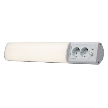 Aplica led Bath 2 - Rabalux, 10W, alb, cu priza si intrerupator - 1