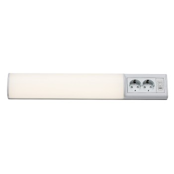 Aplica led Bath 2 - Rabalux, 10W, alb, cu priza si intrerupator - 1