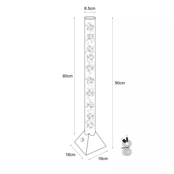 Lampa decorativa copii AQUA 89244 Zuma Line, design cu pestisori