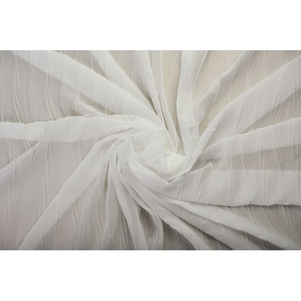 Material perdea Vanessa Mendola, decor alb - 1