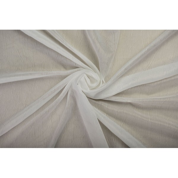 Material perdea Creek Mendola, decor alb - 1
