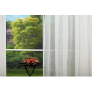 Material perdea Creek Mendola, decor alb - 1