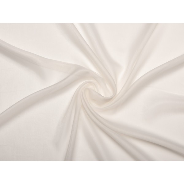 Material perdea Fantasia Mendola Fabrics, decor alb - 1