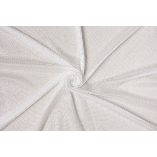 Material perdea Duete Mendola Fabrics, decor alb - 1