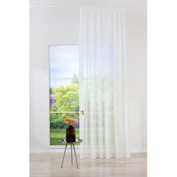 Material perdea Aria Mendola Fabrics, decor alb - 1