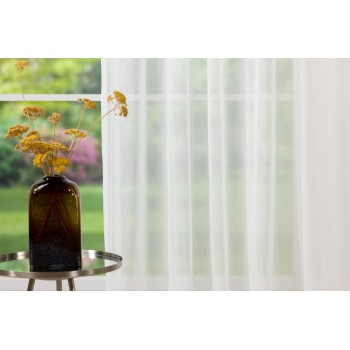 Material perdea Aria Mendola Fabrics, decor alb - 1