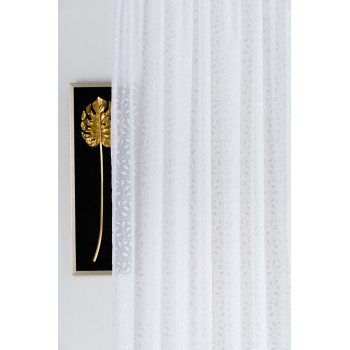 Material perdea Malena Mendola Fabrics, decor alb - 1