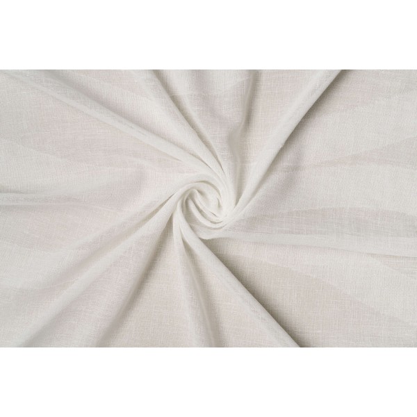 Material perdea Sanremo Mendola Fabrics, decor alb - 1