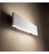 Aplica de perete IDEAL LUX DESK AP2 138251, LED 12.5W, 1150lm, 3000K, alb