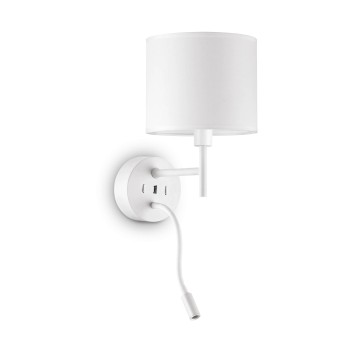 Aplica de perete IDEAL LUX SET UP MAP2 259819, LED 42W, 200lm, 3000K, alb