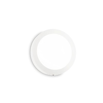 Aplica de perete IDEAL LUX UNIVERSAL PL D22 ROUND 138602, LED 19W, 1950lm, 3000K, alb