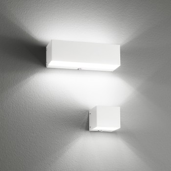 Aplica de perete IDEAL LUX FLASH AP2 095288, G9 2X40W, alb