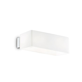 Aplica de perete IDEAL LUX BOX AP2 009537, G9 2x4W, alb