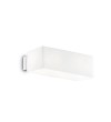 Aplica de perete IDEAL LUX BOX AP2 009537, G9 2x40W, alb