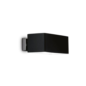 Aplica de perete IDEAL LUX BOX AP2 009513, G9 2x4W, negru