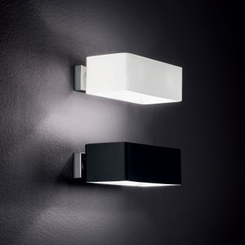 Aplica de perete IDEAL LUX BOX AP2 009513, G9 2x4W, negru