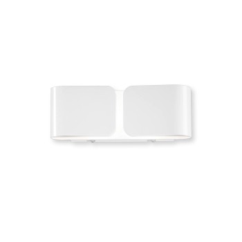 Aplica de perete IDEAL LUX CLIP AP2 MINI 049236, G9 2x40W, alb