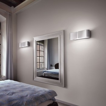 Aplica de perete IDEAL LUX CLIP AP2 MINI 049229, G9 2x40W, crom
