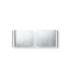 Aplica de perete IDEAL LUX CLIP AP2 MINI 091136, G9 2x40W, argintiu