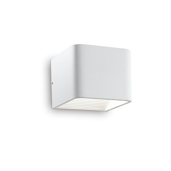 Aplica de perete IDEAL LUX CLICK AP D10 051444, LED 5.5W, 500lm, 3000K, alb