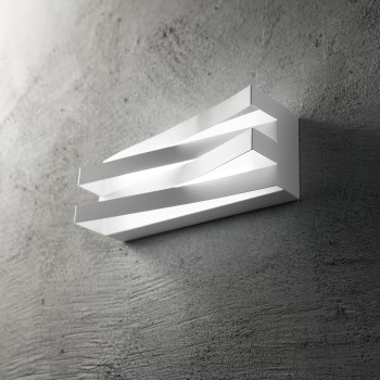 Aplica de perete IDEAL LUX VIRTUS AP 267760, LED 17W, 1800lm, 3000K, alb