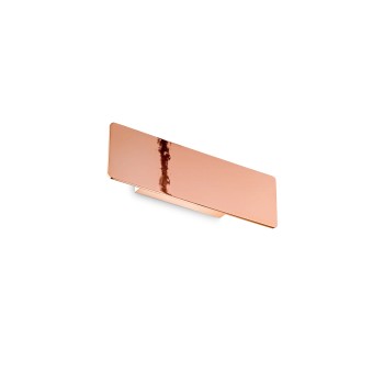Aplica de perete IDEAL LUX ZIG ZAG AP D29 282169, LED 12.5W, 1450lm, 3000K, cupru
