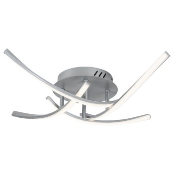 Plafoniera LED Rabalux 3145 Tatjana 1950lm 4000K argintiu