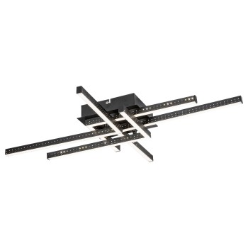 Plafoniera LED Rabalux 5268 Casimir 1970lm 4000K negru mat