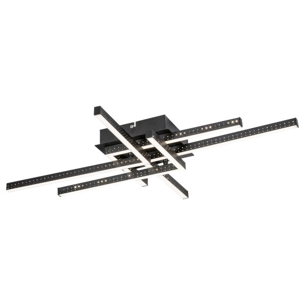 Plafoniera LED Rabalux 5268 Casimir 1970lm 4000K negru mat