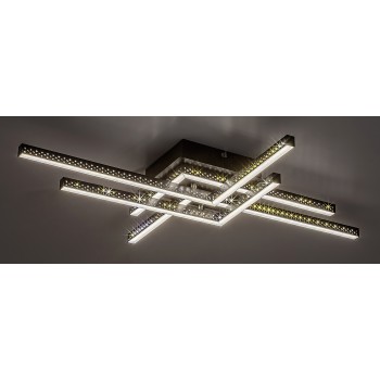 Plafoniera LED Rabalux 5268 Casimir 1970lm 4000K negru mat