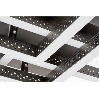 Plafoniera LED Rabalux 5268 Casimir 1970lm 4000K negru mat