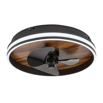 Plafoniera LED Rabalux 71016 Faustine 1000lm 3000-6500K negru