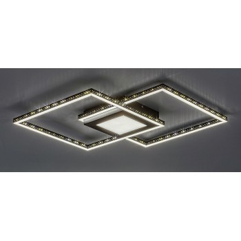 Plafoniera LED Rabalux 5269 Casimir 2000lm 4000K negru mat
