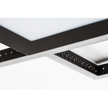 Plafoniera LED Rabalux 5269 Casimir 2000lm 4000K negru mat