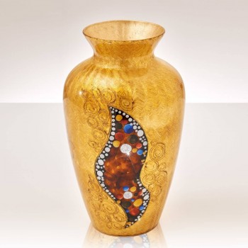 Vaza decorativa ANFORA HOME - Kolarz, Kiss Auriu, 21/33 - 2