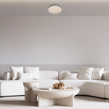 Plafoniera LED pentru baie Rabalux 75010 Larcia 1060lm 4000K argintiu