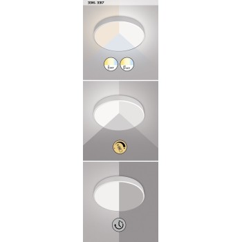 Plafoniera LED Rabalux 3316 Tesia 5000lm 3000-6000K negru mat