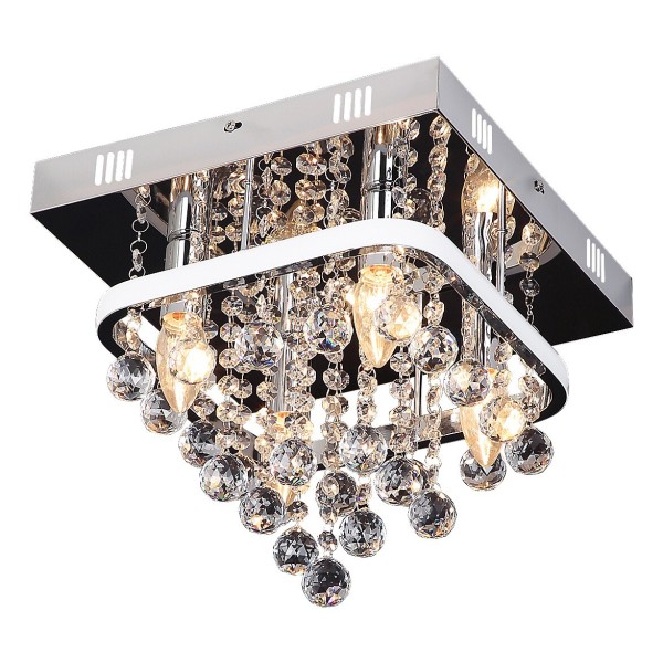 Plafoniera LED Rabalux 2238 Pallas 1470lm 4000K LED 23+ E14 4x MAX 40W crom