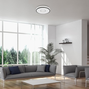 Plafoniera LED Rabalux 71137 Sedona2 1680lm 4000K negru
