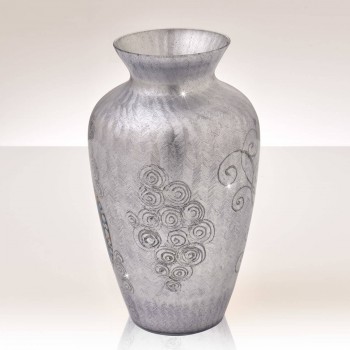 Vaza decorativa ANFORA HOME - Kolarz, Kiss Argintiu, 21/33 - 1