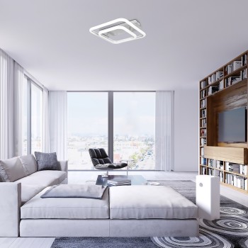 Plafoniera LED Rabalux 6996 Fandral 2870lm 4000K crom satin