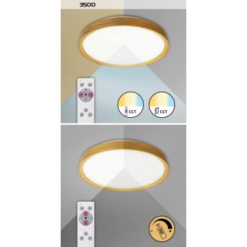 Plafoniera LED Rabalux 3500 Sherwood 4000lm 3000-6500K fag