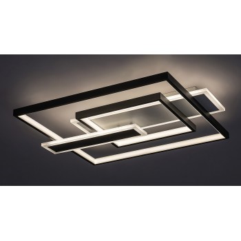 Plafoniera LED Rabalux 2932 Herkules 2700lm 4000K negru