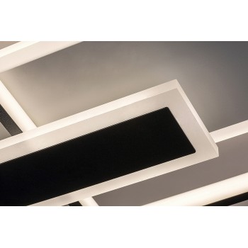 Plafoniera LED Rabalux 2932 Herkules 2700lm 4000K negru