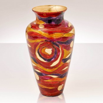 Vaza decorativa ANFORA HOME - Kolarz, Aqua Red, 21/33 - 1