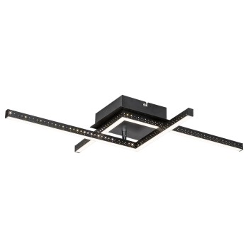 Plafoniera LED Rabalux 5267 Casimir 1250lm 4000K negru mat