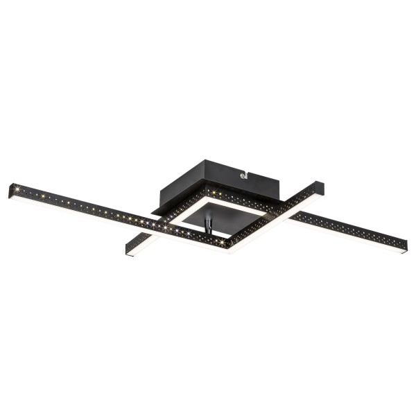 Plafoniera LED Rabalux 5267 Casimir 1250lm 4000K negru mat