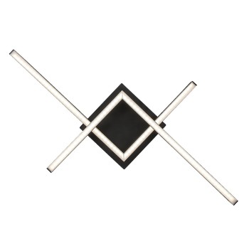 Plafoniera LED Rabalux 5267 Casimir 1250lm 4000K negru mat