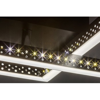 Plafoniera LED Rabalux 5267 Casimir 1250lm 4000K negru mat